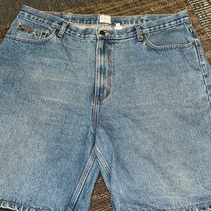 Calvin Klein Jeans Light Blue Denim Men's Shorts